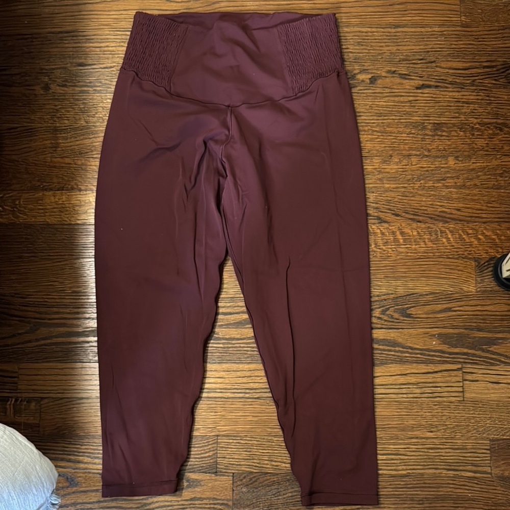 Maroon Leggings